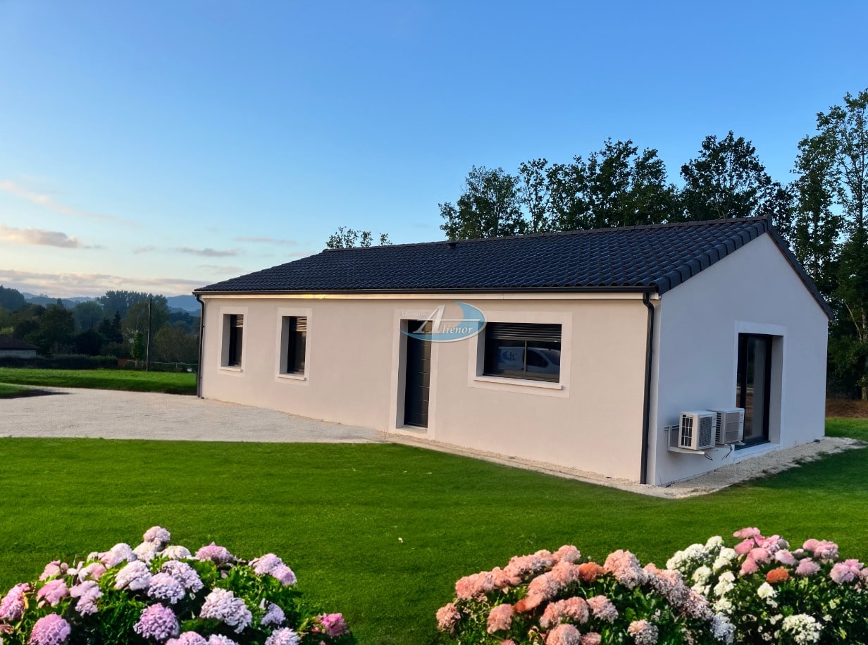 Maison de plain-pied à construire à Lanouaille. Devenez propriétaire pour le prix de votre loyer !